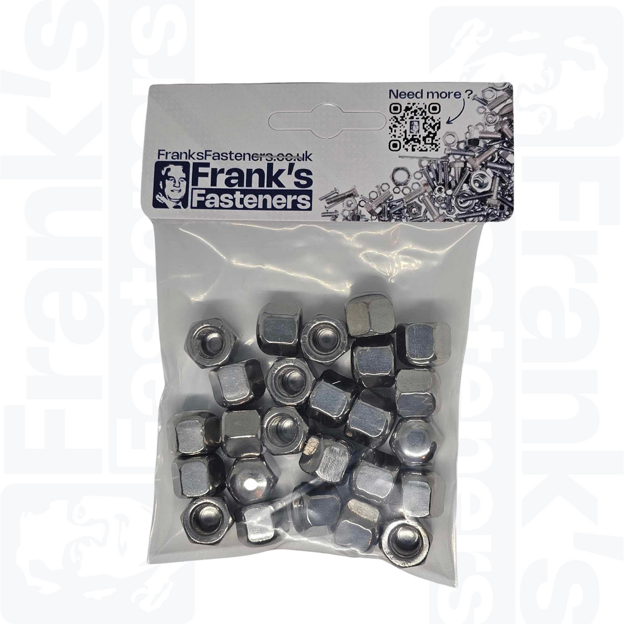 M10 Cap Nuts (DIN 917) - Stainless Steel (A4) (Pack of 25)