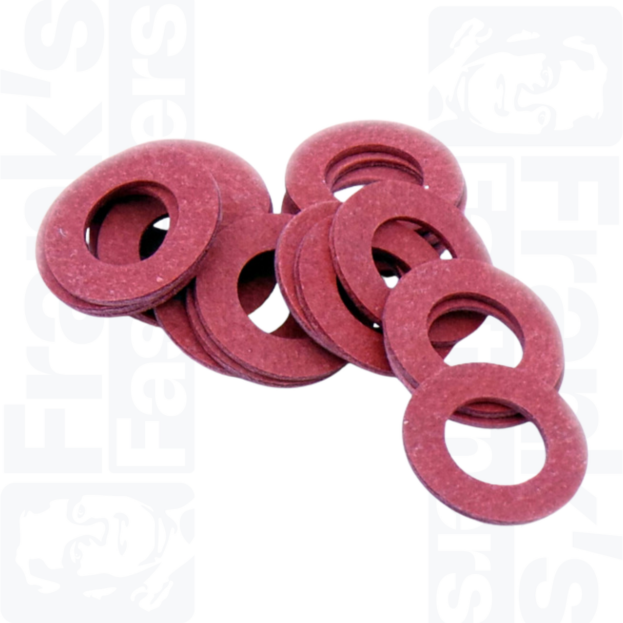 M10 x 14mm x 1mm Sealing Washers - Fibre