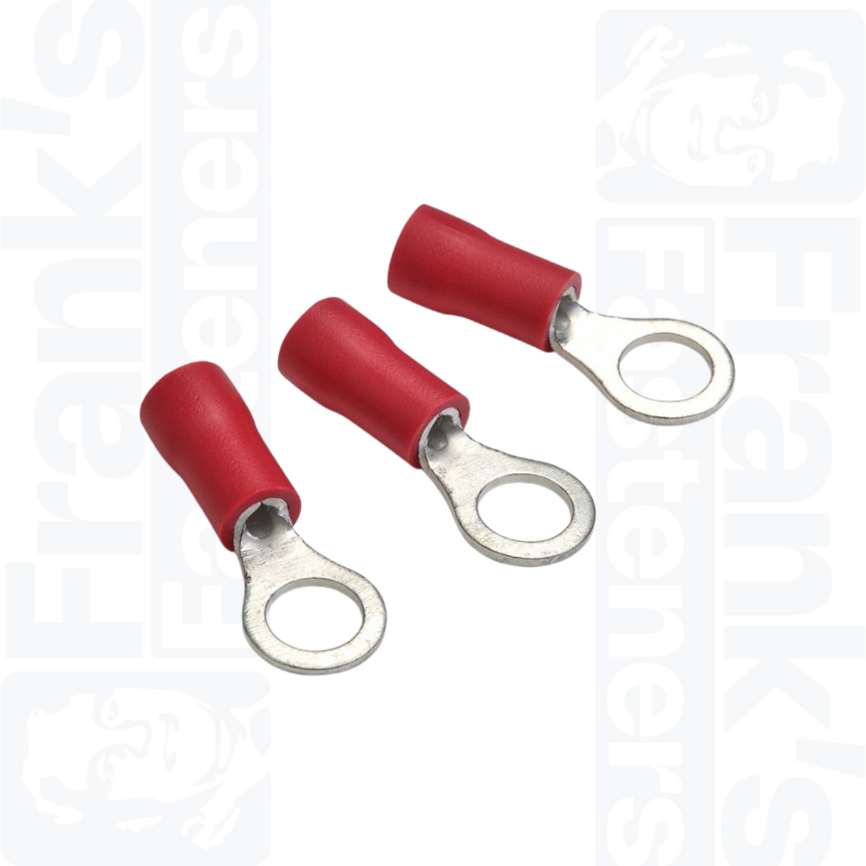 3.2mm Red Pre-Insulated Ring Terminals