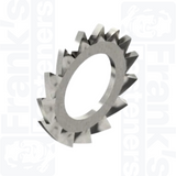 M3 Serrated Lock Washer with External Teeth (DIN 6798 A) - Stainless Steel (A2)