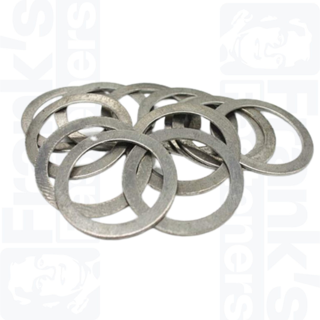 M8 x 14mm x 1mm Sealing Washers - Aluminium