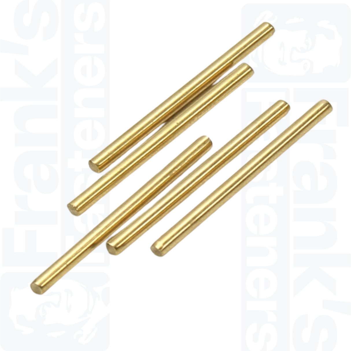 4mm x 100mm Round Bar - Brass