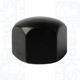 M8 Cap Nuts (DIN 917) - Black Stainless Steel (A2)