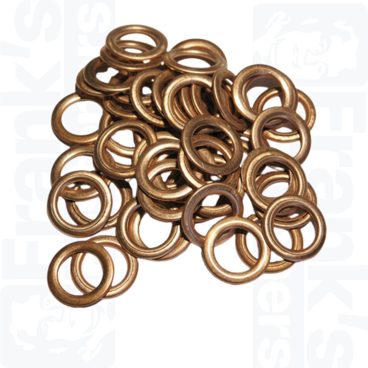 M16 x 22mm x 2mm Compression Washer - Copper