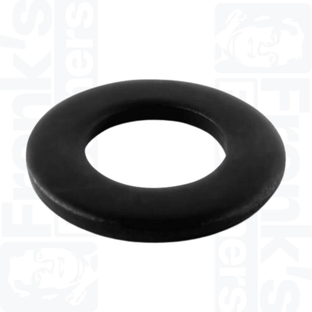 M5 Form A Flat Washers (DIN 125) - Black Stainless Steel (A2)