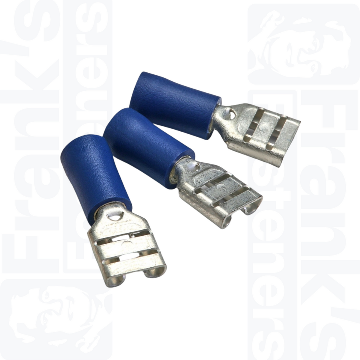 6.3 x 0.8mm Blue Female Push-On Terminal