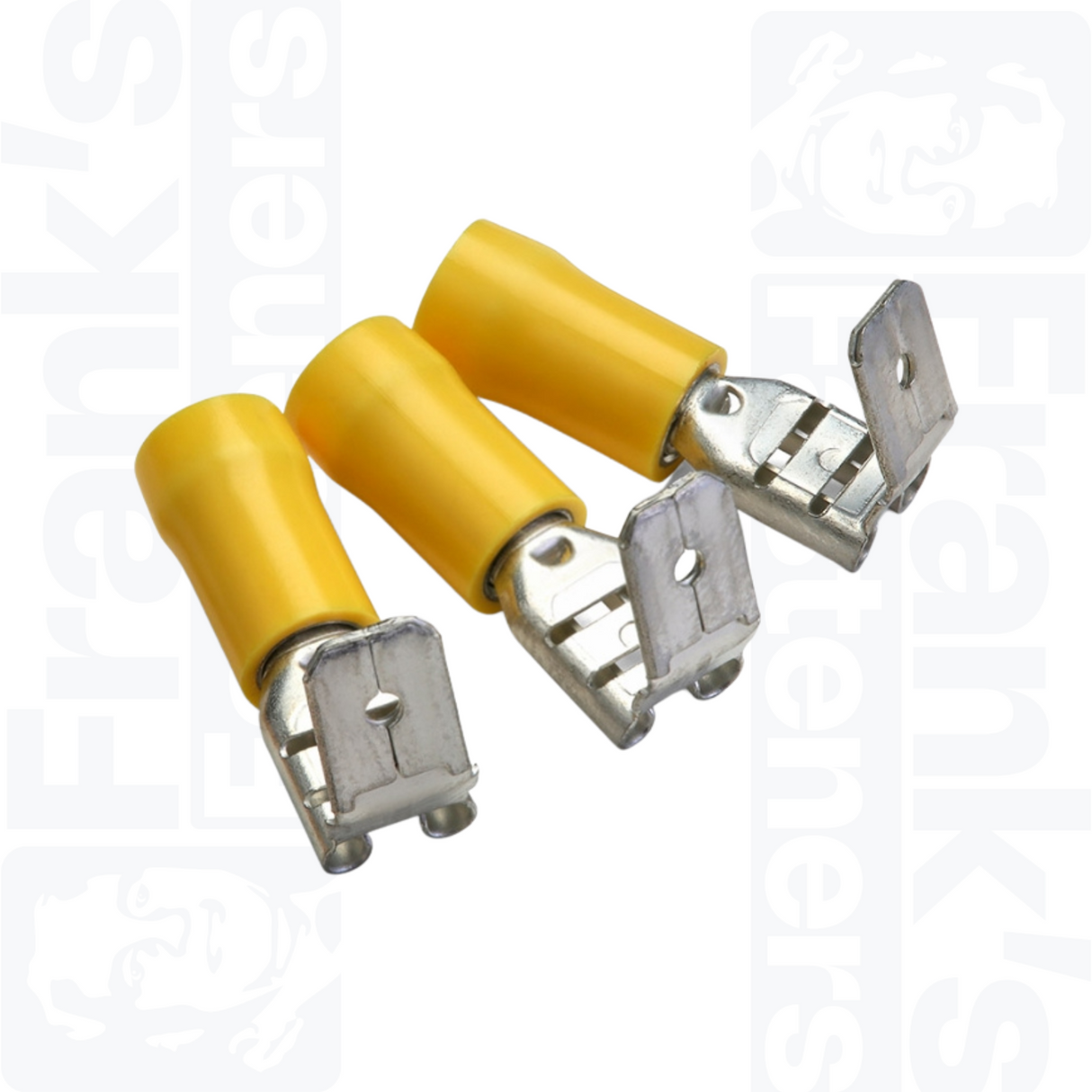 6.3 x 0.8mm Yellow Piggyback Terminal