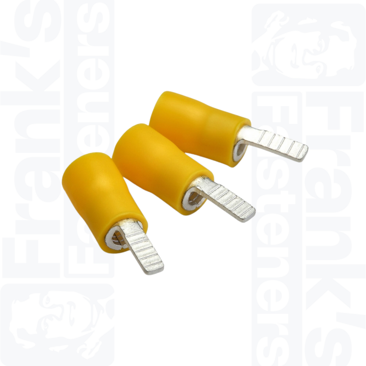 10mm Yellow Pre-Insulated Blade Terminals