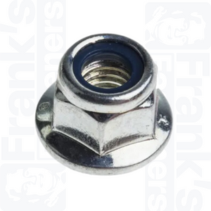 Metric Hexagon Flange Nylon Locking Nuts