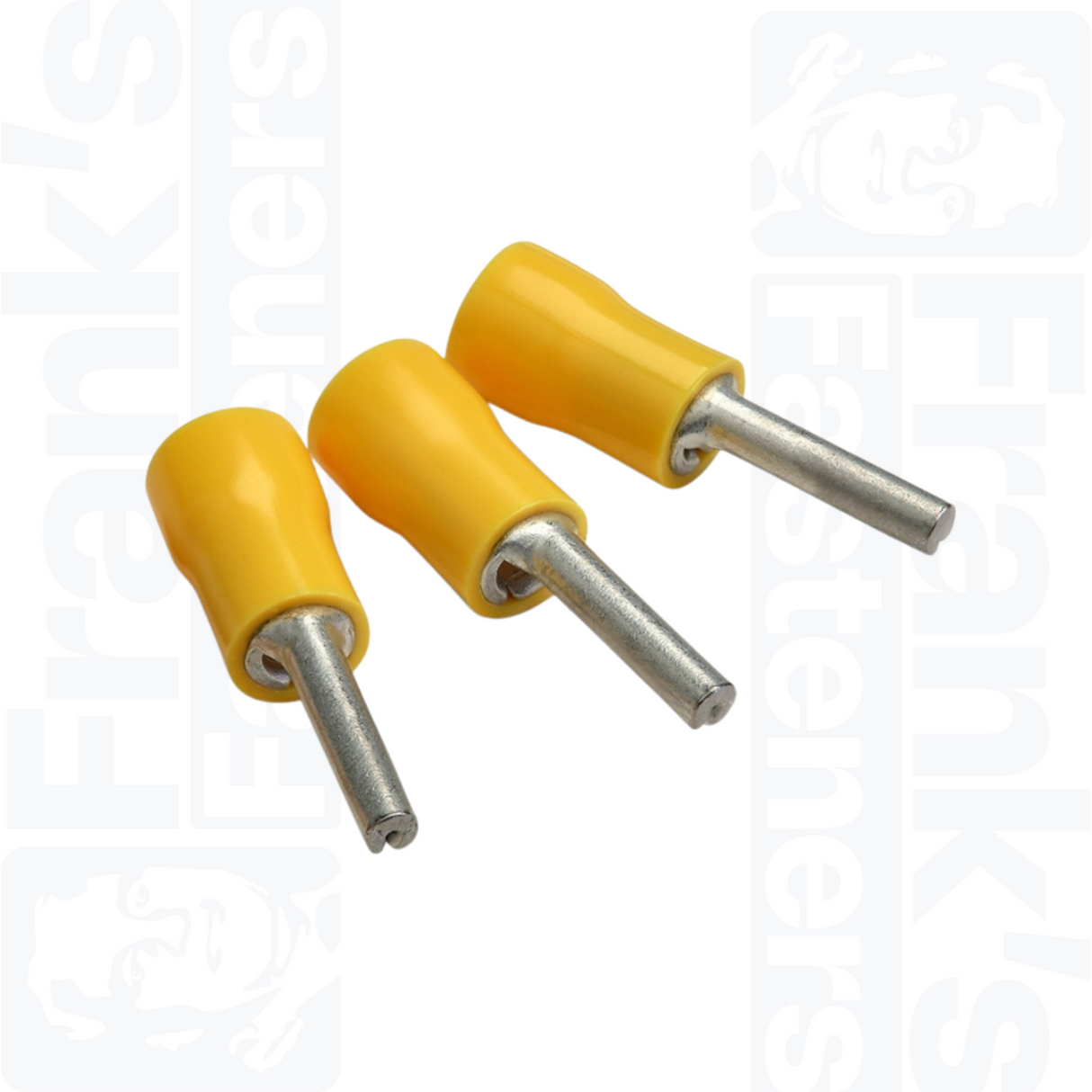 14mm Yellow Pre-Insulated Pin Terminals