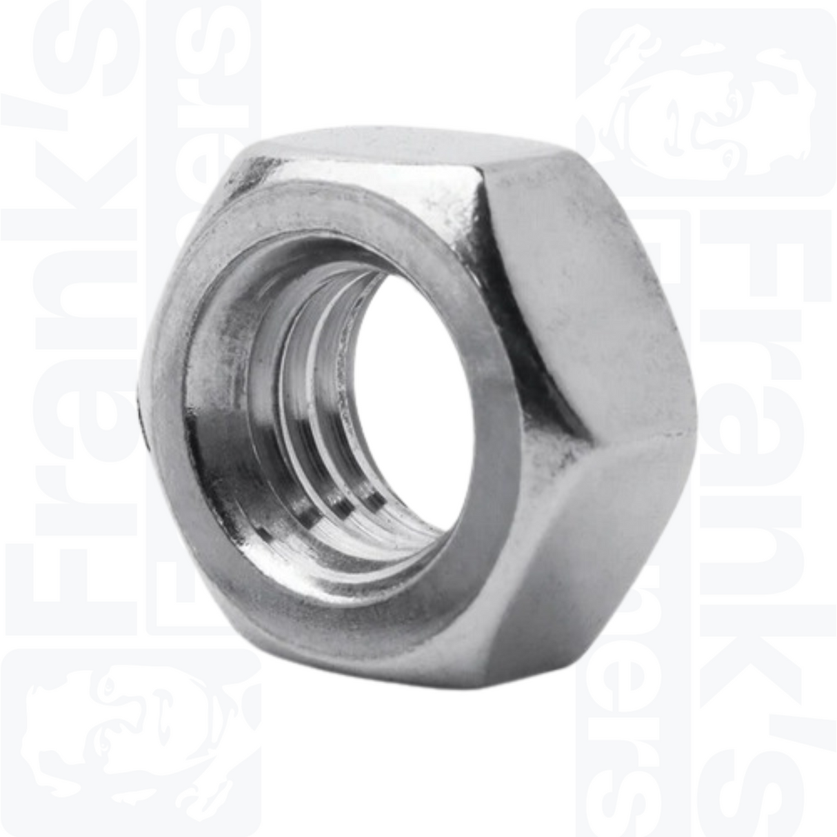 M10 (1mm Fine Pitch) Hexagon Nuts (DIN 934) - Stainless Steel (A2)