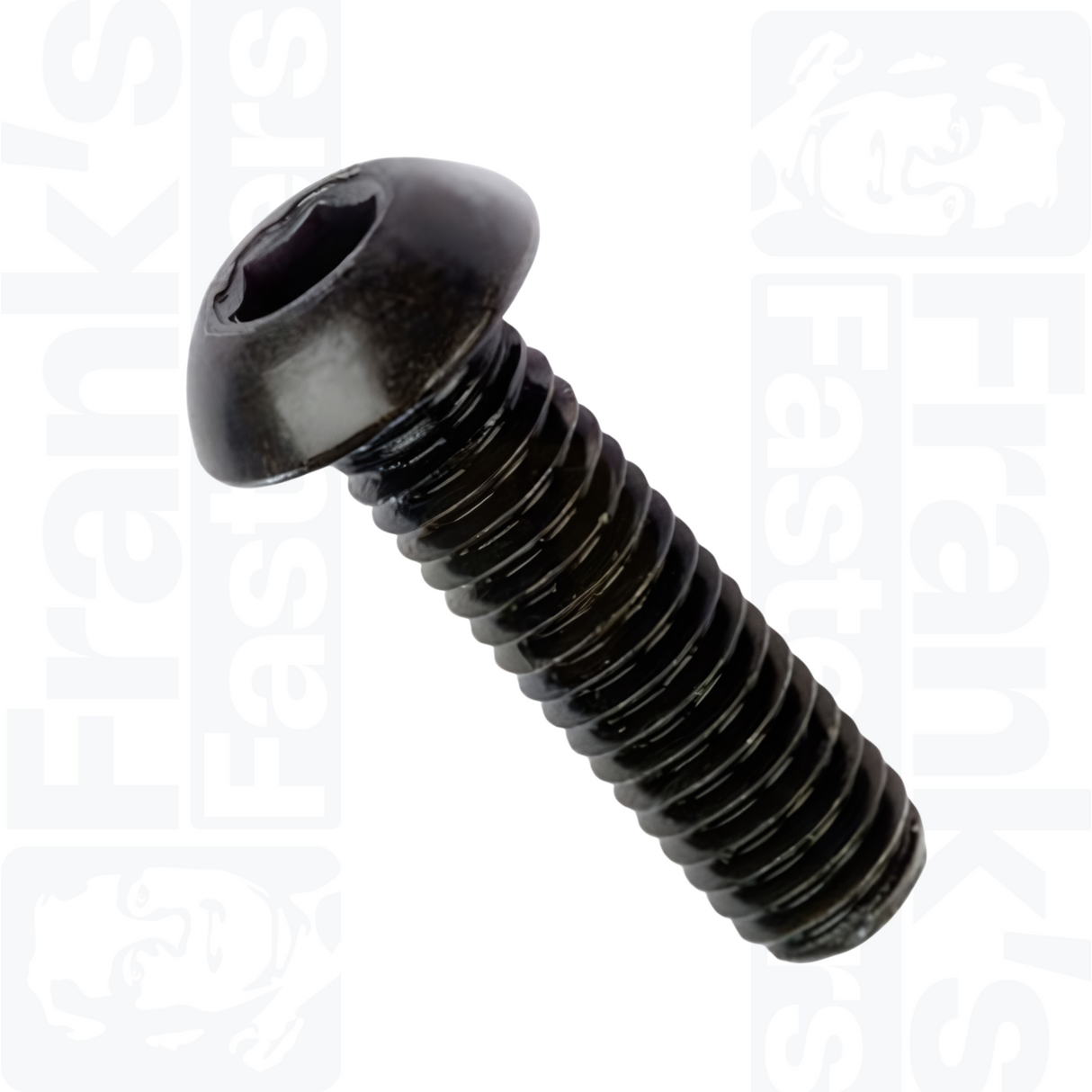 M4 x 20mm Socket Button Screws (ISO 7380) - Self Colour High Tensile Steel (10.9)