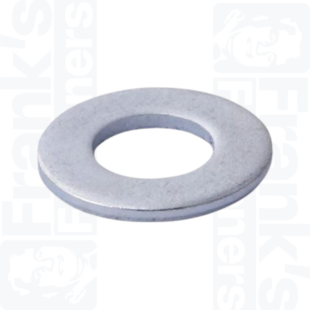 M4 Form A Flat Washers (DIN 125) - Zinc Plated Steel (Pack of 1000)