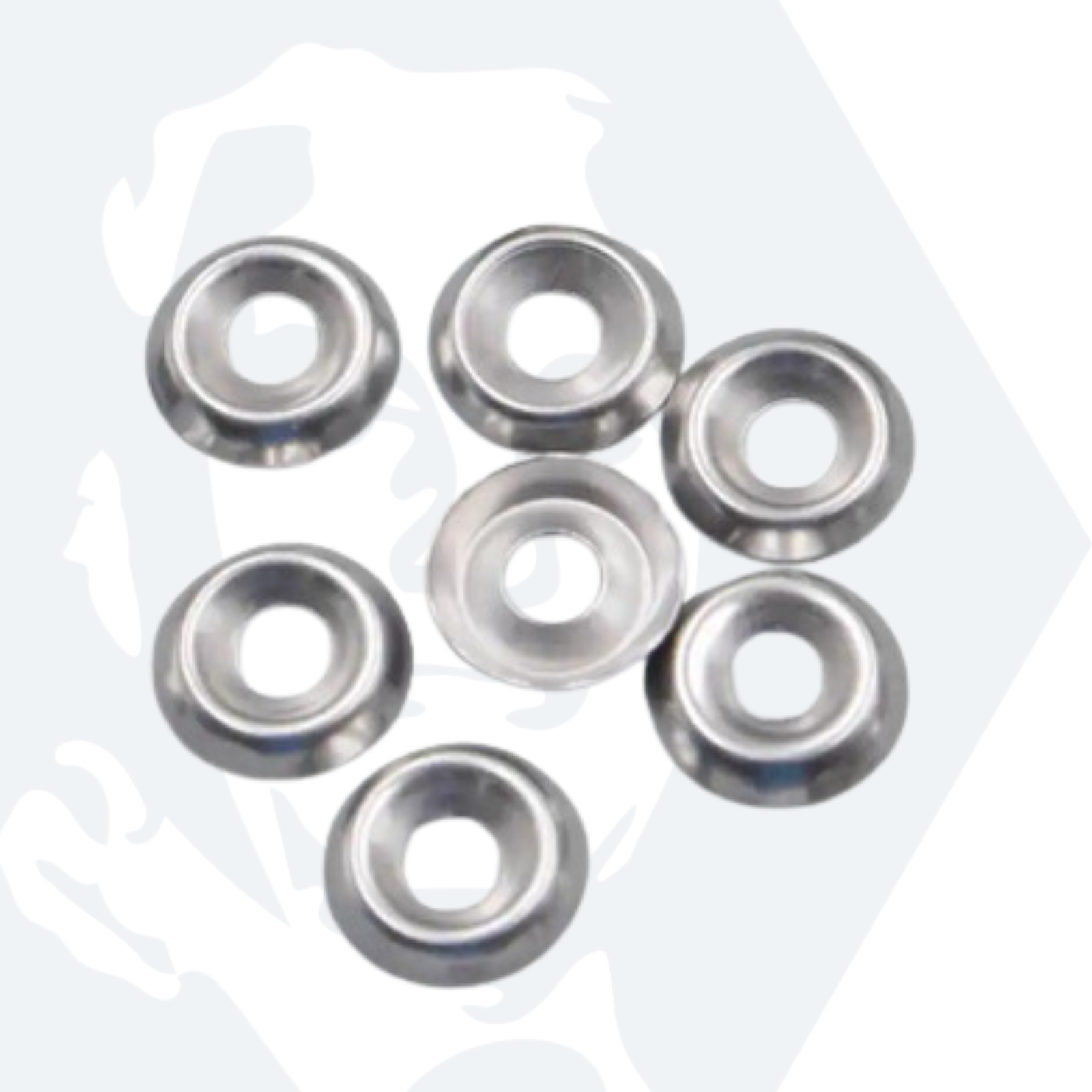 #10 Cup Washers - Stainless Steel (A2)