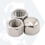 M4 Cap Nuts (DIN 917) - Stainless Steel (A4)