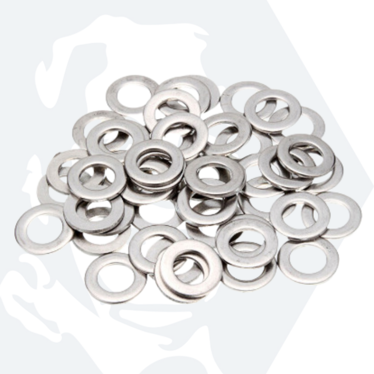 M10 Form A Flat Washers (DIN 125) - Stainless Steel (A4)