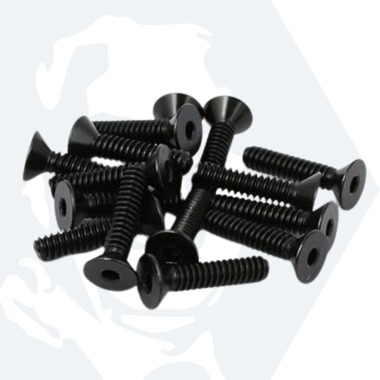 M5 Socket Countersunk Screws (DIN 7991) - Black Stainless Steel (A2)