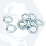 M5 Spring Washers (DIN 127B) - Zinc Plated Steel (8.8)