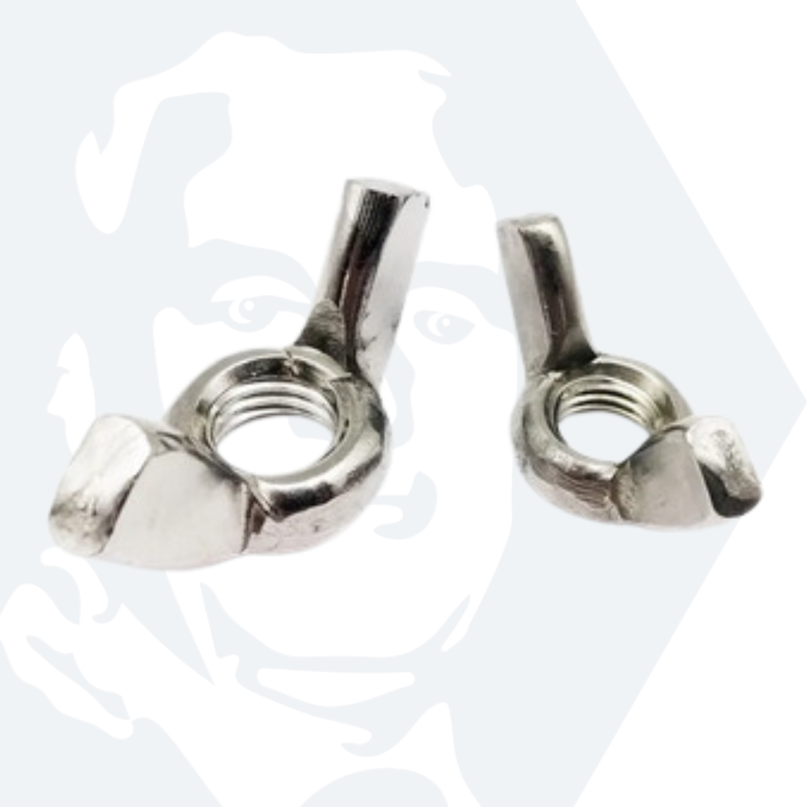 M3 Wing Nut (ISO) - Stainless Steel (A2)