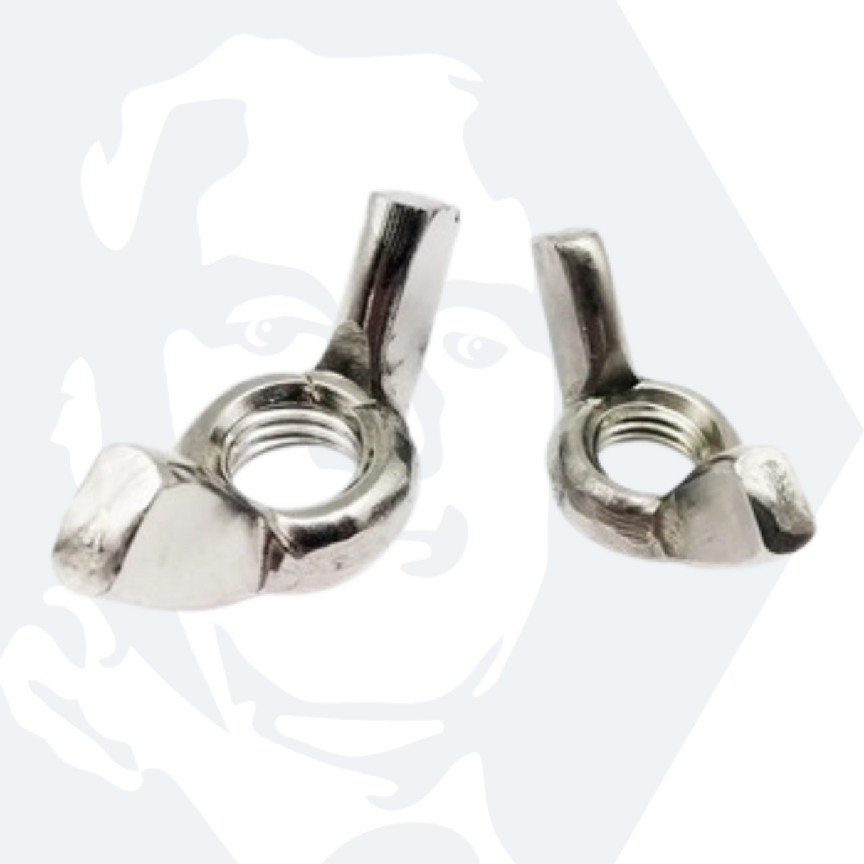 M8 Wing Nut (ISO) - Stainless Steel (A2)