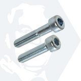 M4 Socket Cap Head Screws (DIN 912) - Zinc Plated Steel (8.8)