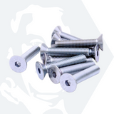 M6 Socket Countersunk Screws (DIN 7991) - Zinc Plated Steel (10.9)