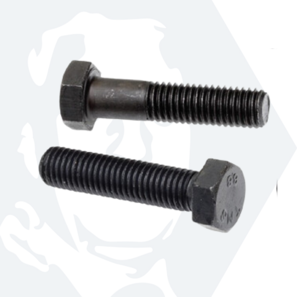 5/16" UNC Hexagon Screws - Self Colour High Tensile Steel (8.8)