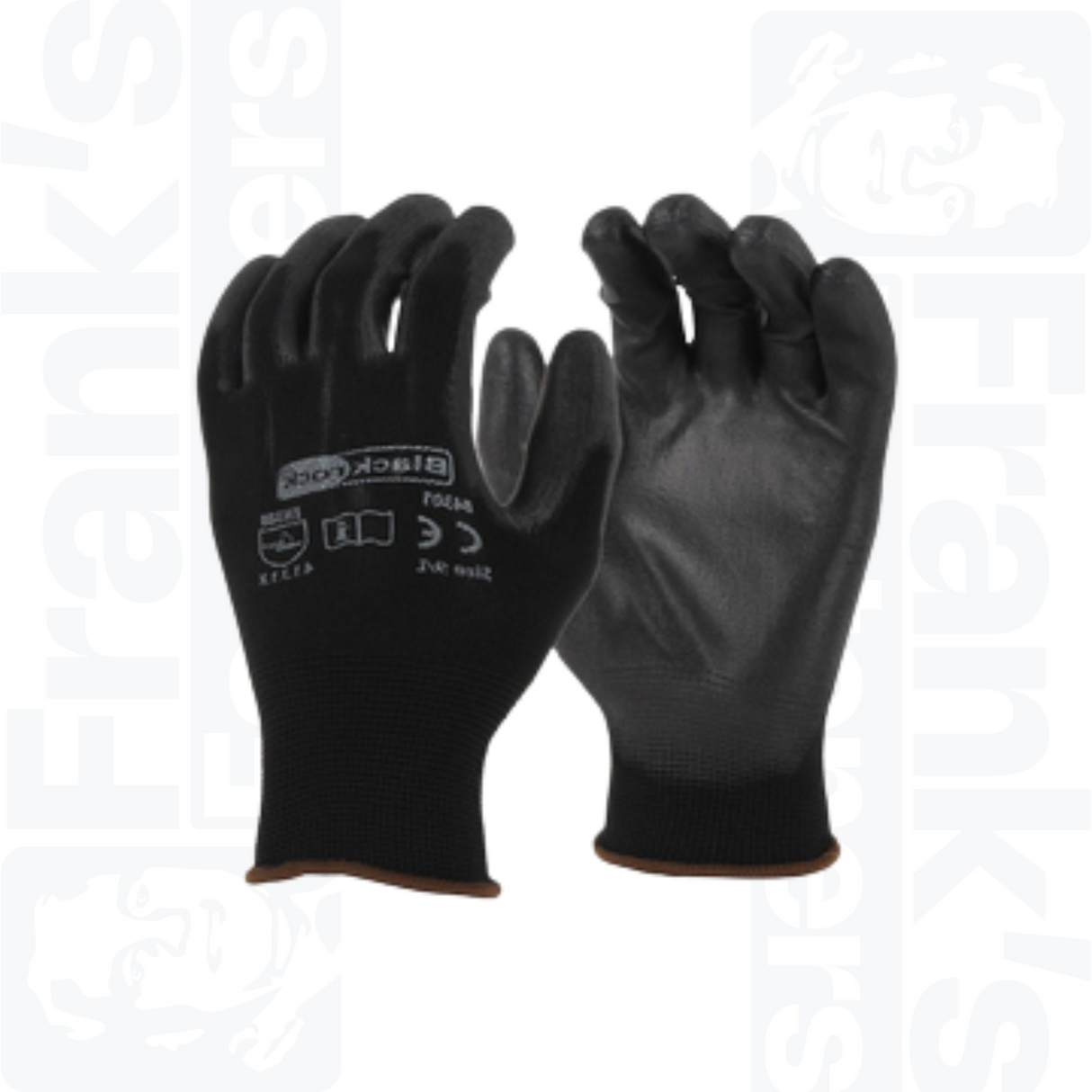 Size 10/Extra Large Blackrock 84301 Lightweight PU Grip Gloves