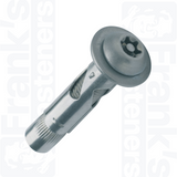 M10 x 65mm Button 6-Lobe Pin Sleeve Anchor - Stainless Steel (A2) (Pack of 50)