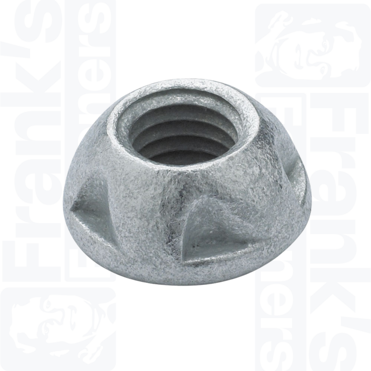 M6 Kinmar® Removable Nut - Case Hardened Steel Geomet® (Pack of 100)