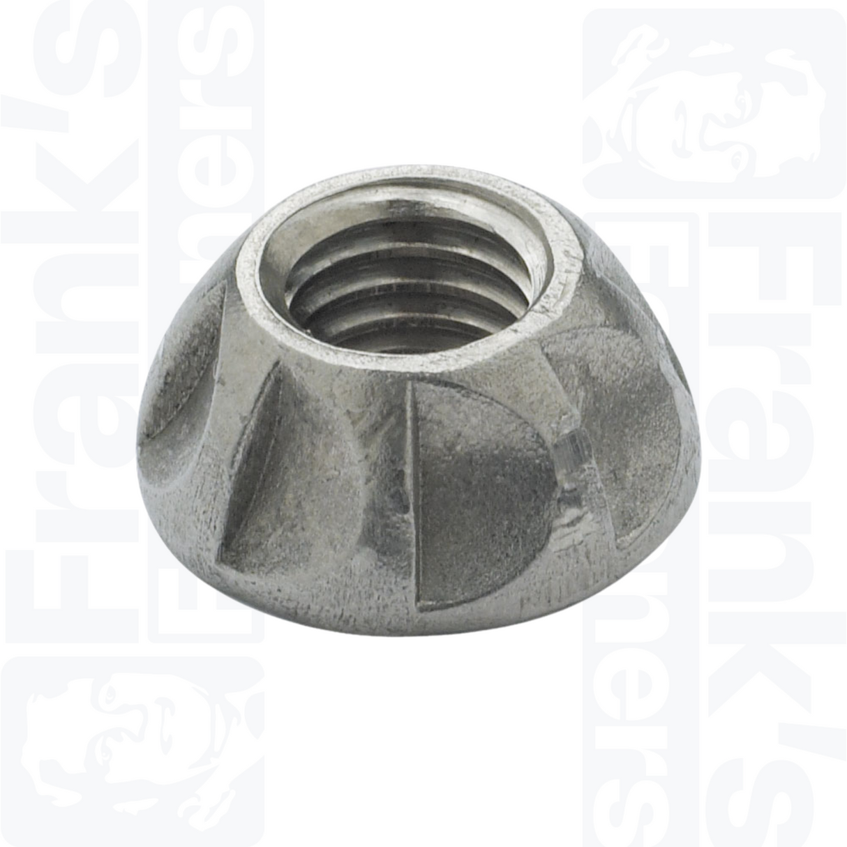 M6 Kinmar® Permanent Nut - Stainless Steel (A2) (Pack of 100)